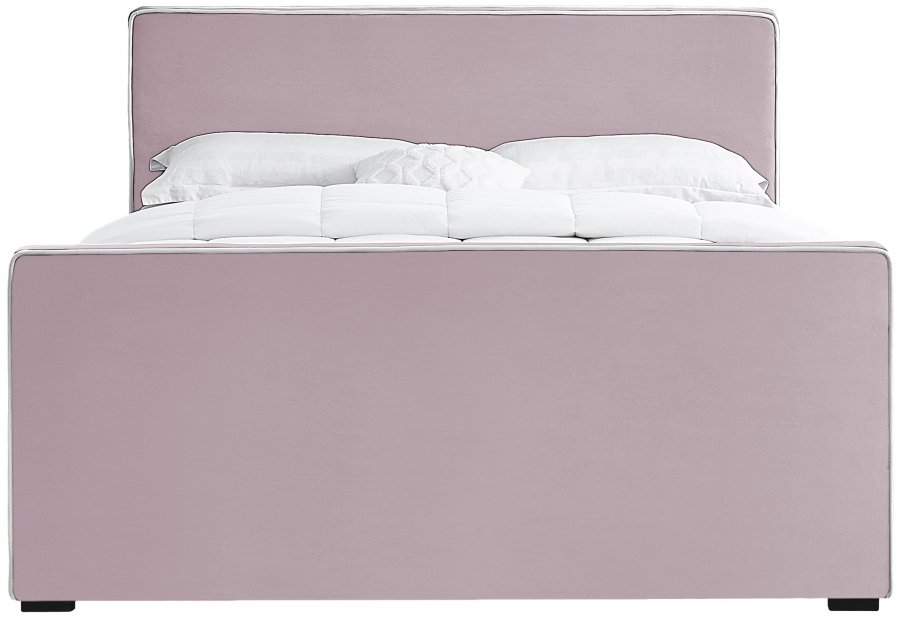 Dillard Velvet Upholstered Bed - Image 3