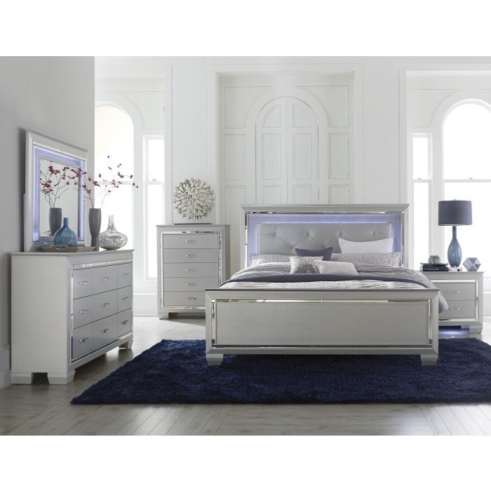 1916-1* Queen Bed, LED Lighting - Image 3