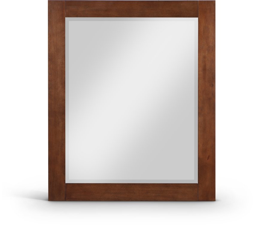 Monad Birch Veneer Frame Mirror