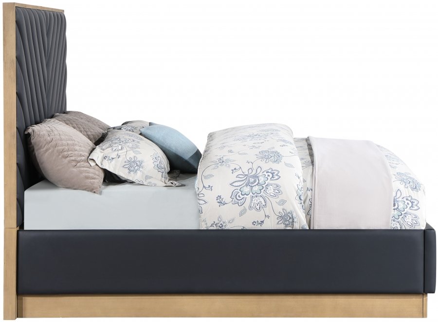 Casa Vegan Leather Upholstered Bed - Image 4