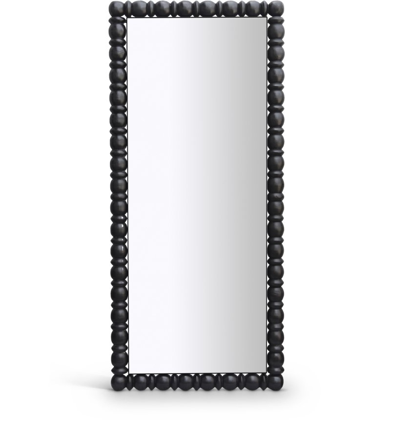 Aubrey Acacia Wood Frame Mirror