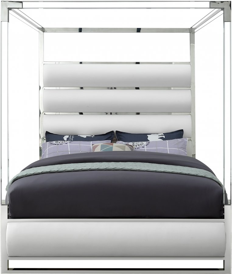 Encore Vegan Leather Upholstered Bed - Image 3