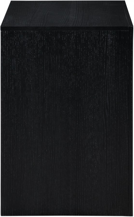 August Oak Veneer Nightstand - Image 4