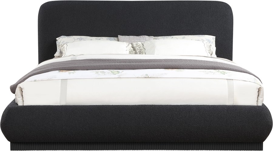 Rigby Boucle Fabric Upholstered Bed - Image 3