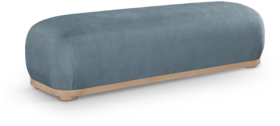 Calum Chenille Fabric Upholstered Bench