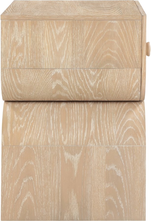 Jace Oak Veneer Night Stand - Image 4