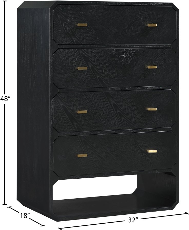 Parker Ash Veneer Chest - Image 9