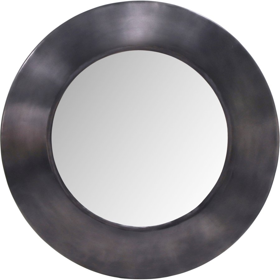 44565-2.jpg Sphere Iron Frame Mirror - Image 3
