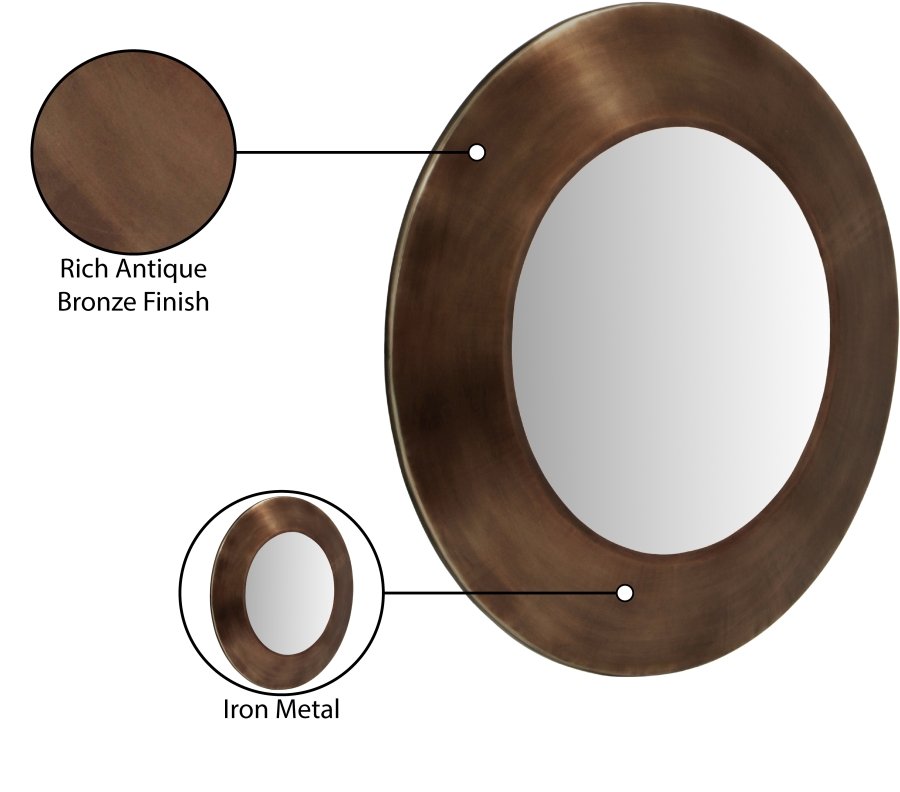 44569_00.jpg Sphere Iron Frame Mirror - Image 8