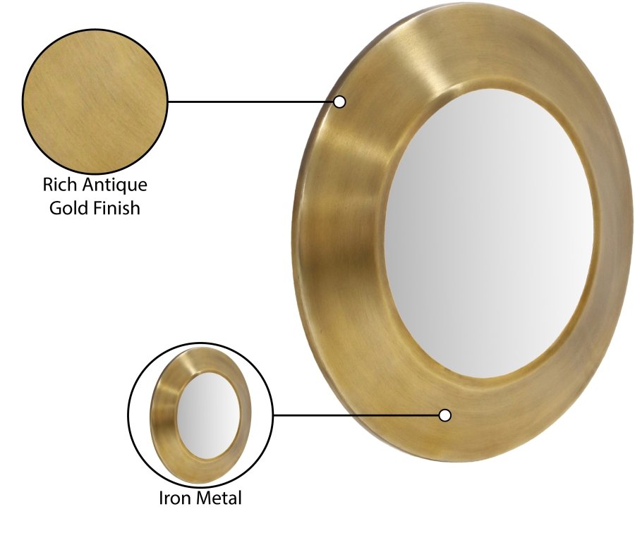 44572_00.jpg Sphere Iron Frame Mirror - Image 8