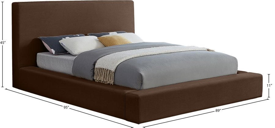 Dorian Velvet Upholstered Bed - Image 7