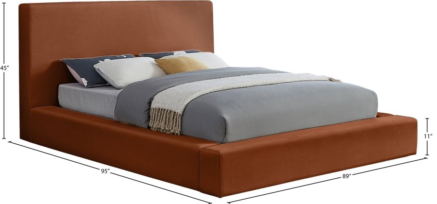 Dorian Velvet Upholstered Bed - Image 7