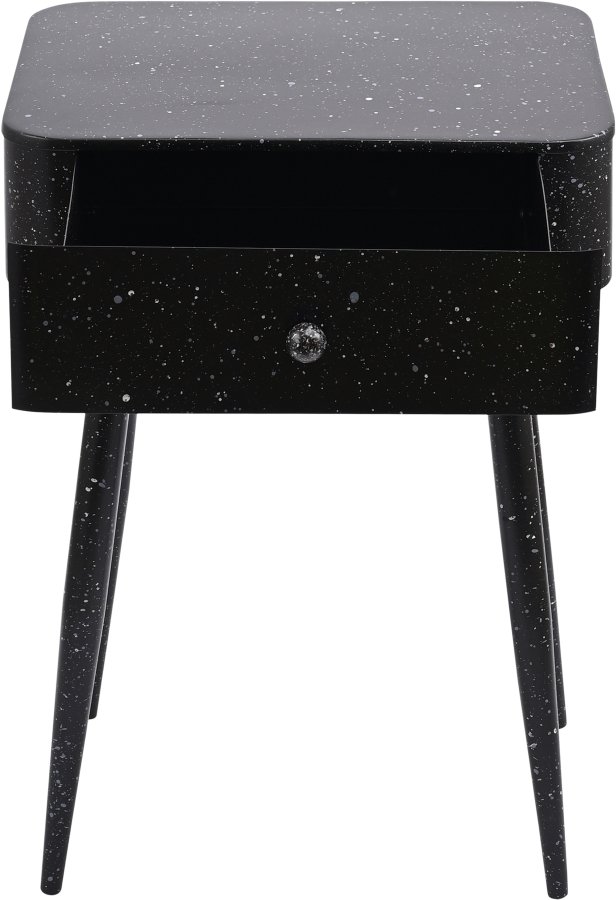 Rylan Terrazzo Pattern Iron Nightstand - Image 3