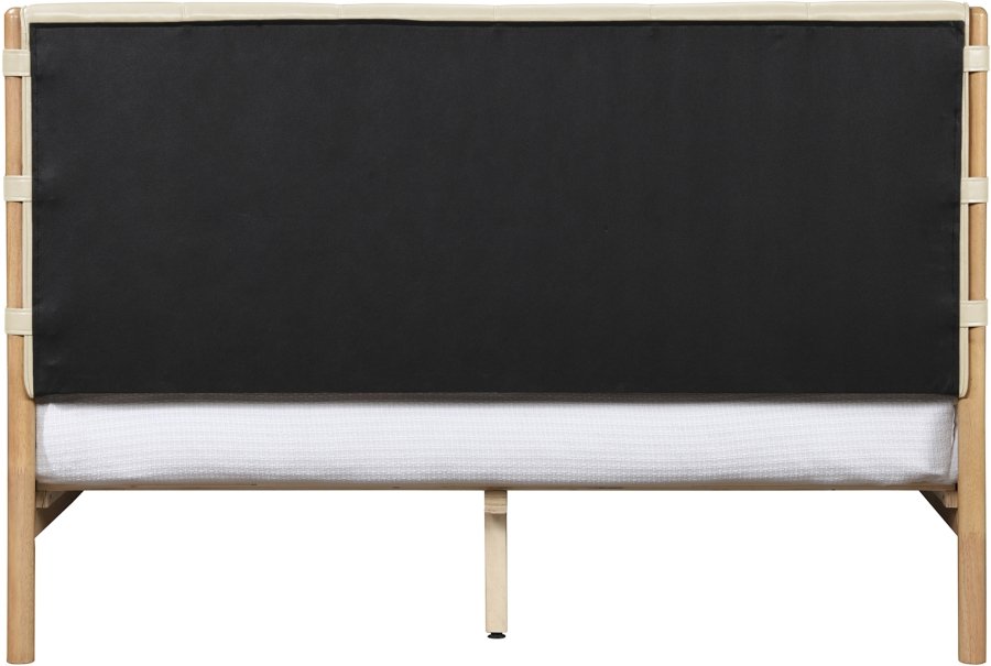 Asher Vegan Leather Upholstered Bed - Image 5