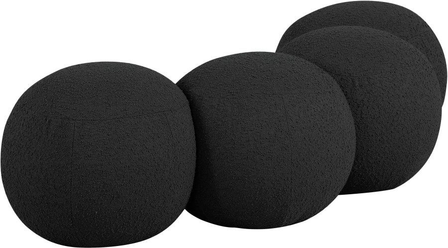 Apollo Boucle Fabric Upholstered Bench - Image 6