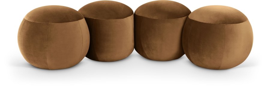 Apollo Velvet Upholstered Bench
