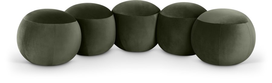 Apollo Velvet Upholstered Bench