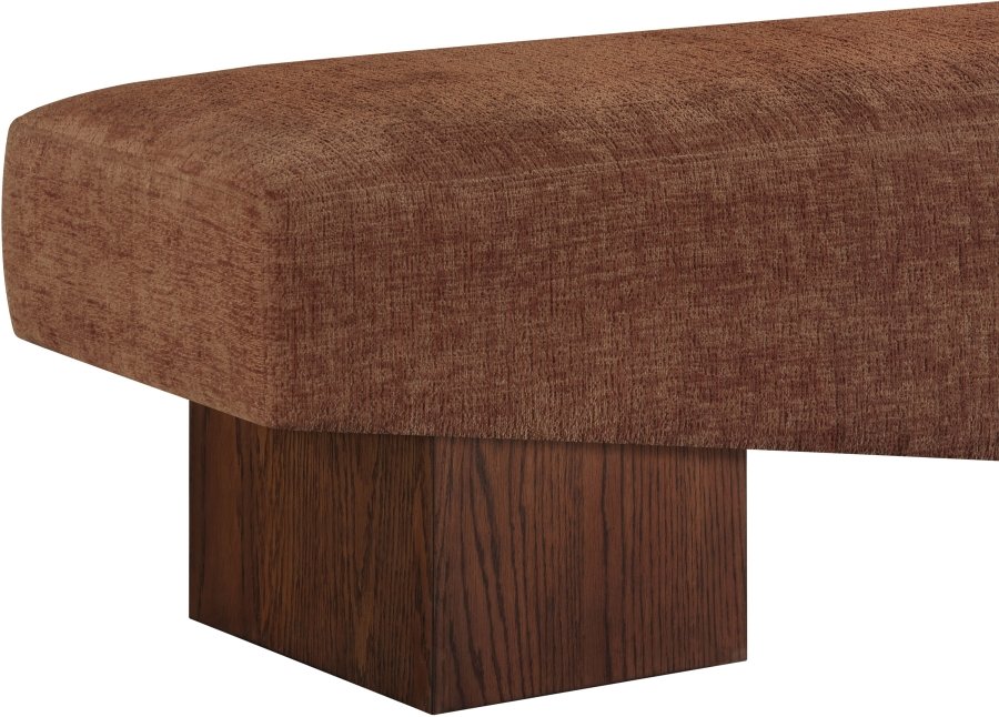 Alora Fabric Upholstered Bench - Image 5