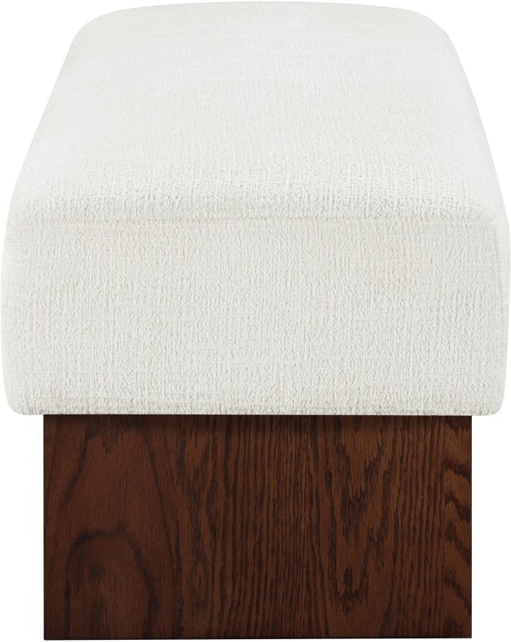 Alora Fabric Upholstered Bench - Image 4