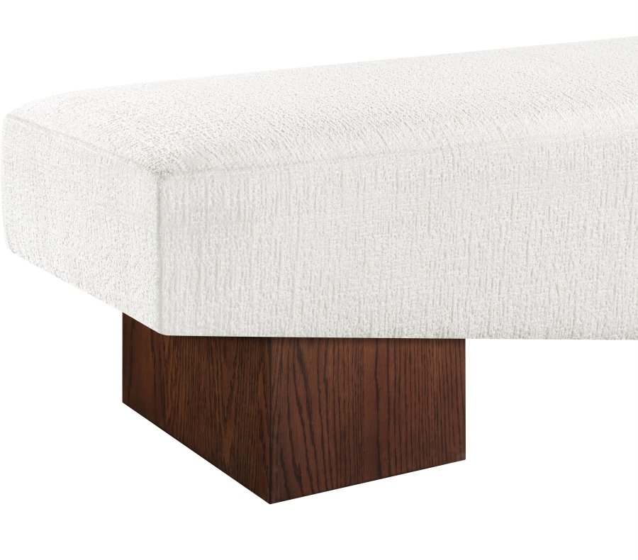 Alora Fabric Upholstered Bench - Image 5