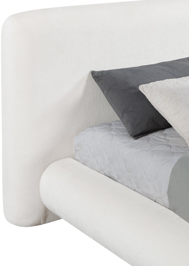 Blair Chenille Fabric Upholstered Bed - Image 7