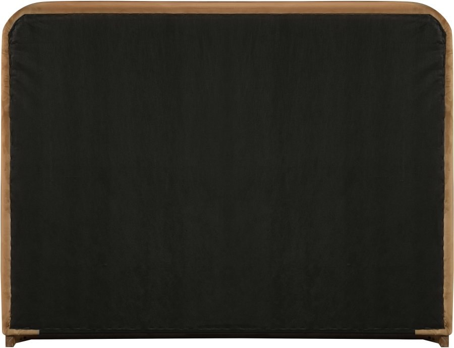 Rava Velvet Upholstered Bed - Image 4