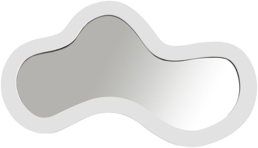 51637-2.jpg Oblique Iron Frame Mirror - Image 3