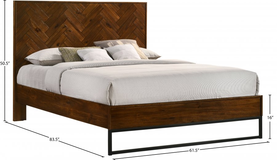 Reed Wood Bed - Image 9