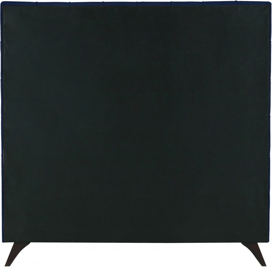Elly Velvet Upholstered Bed - Image 6