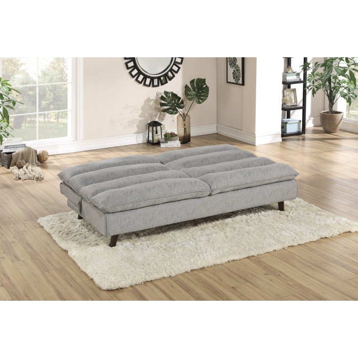 9560GY3CL_flat__l.jpg 9560GY-3CL Convertible Sofa Bed - Image 6