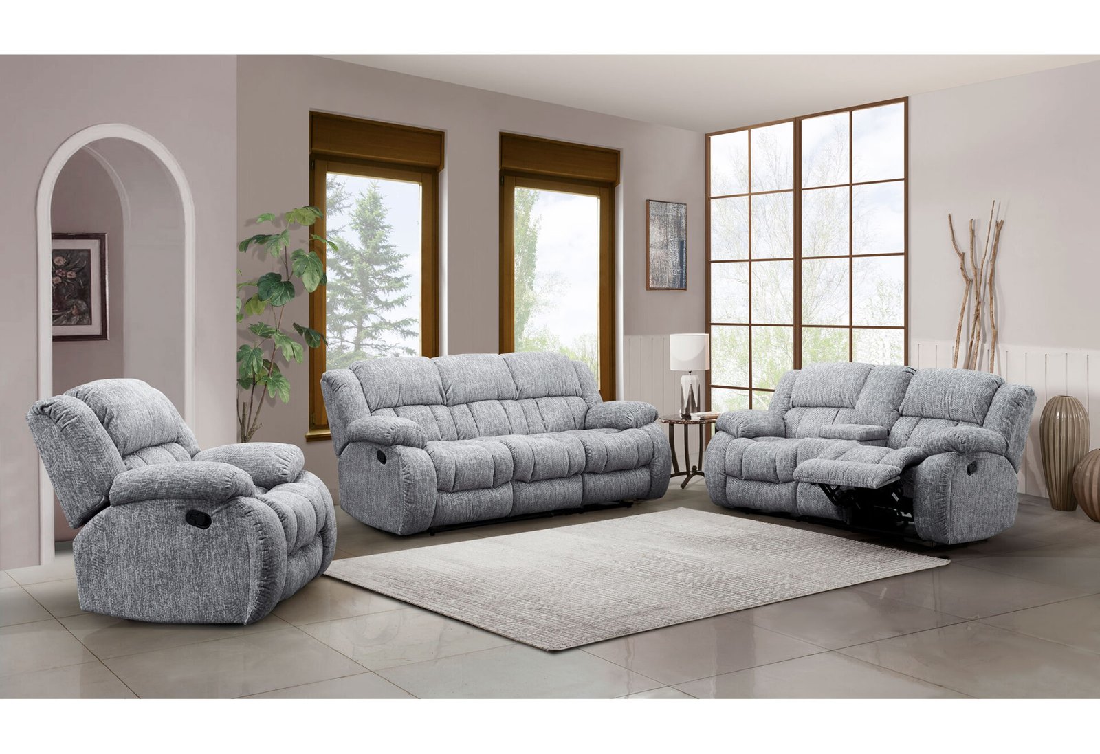 u250 grey reclining sofa u250 grey reclining sofa