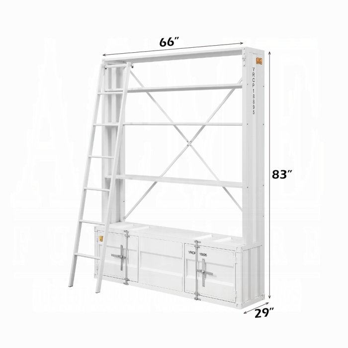 cargo bookcase w/ladder cargo bookcase w/ladder