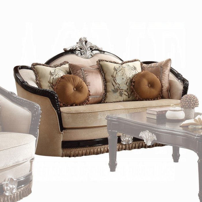 Ernestine Loveseat W/6 Pillows