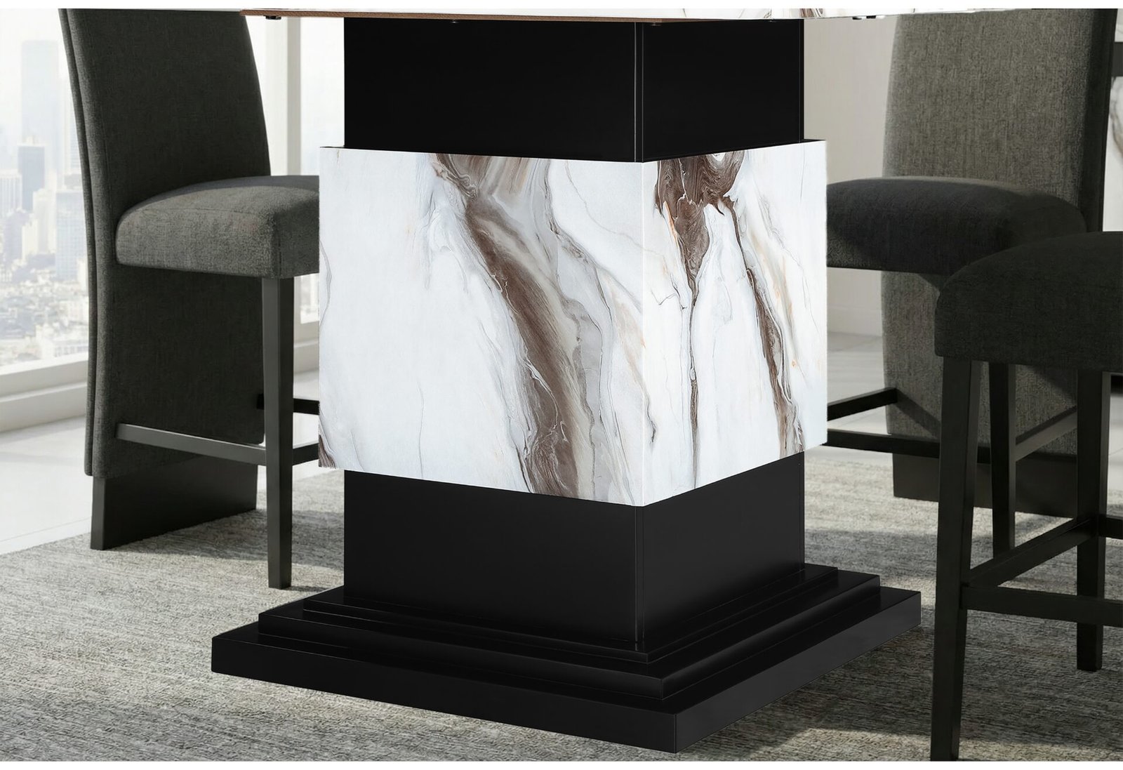 d12 bar table and 6 bar stools d12 bar table and 6 bar stools