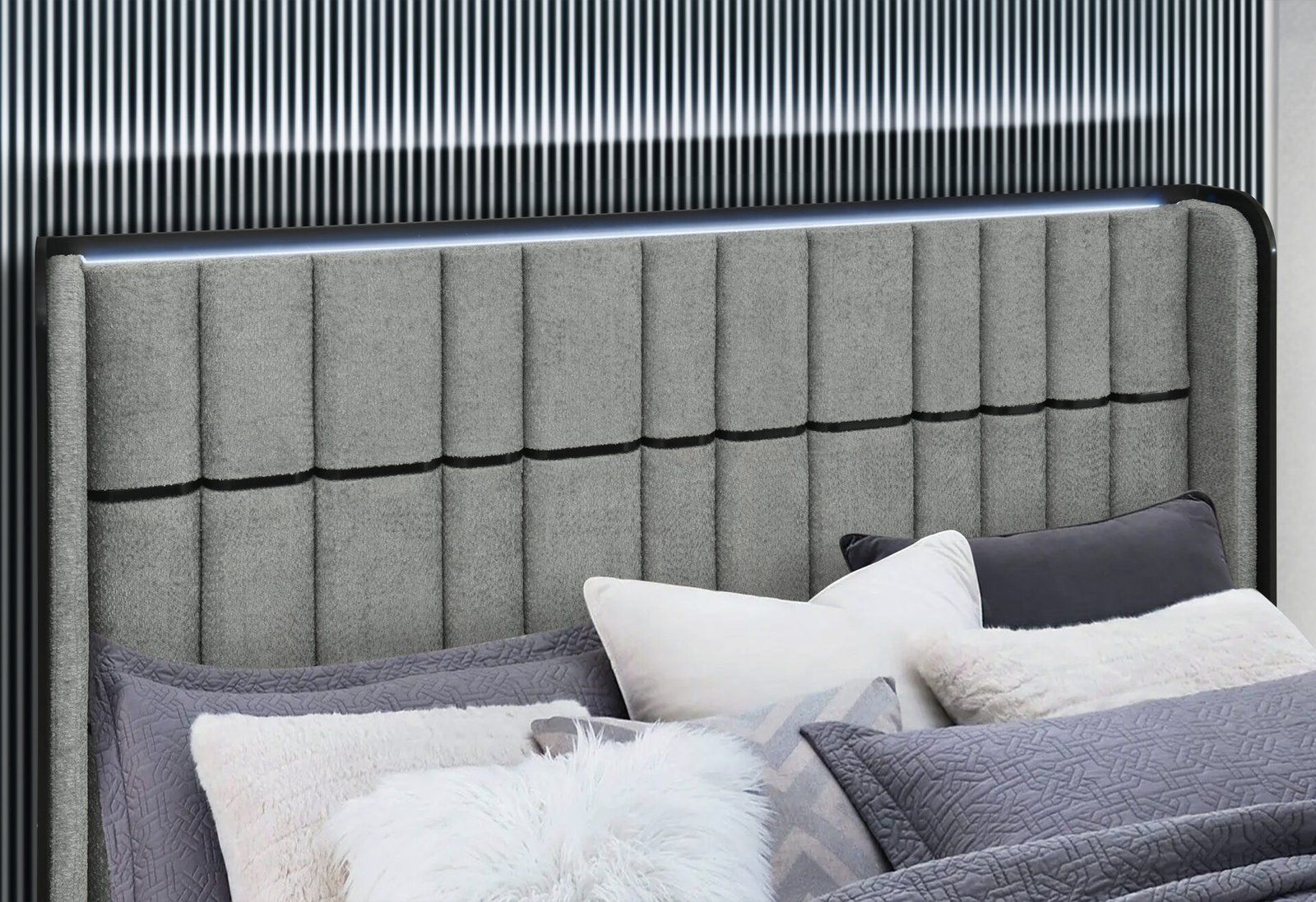 isabella grey queen bed group