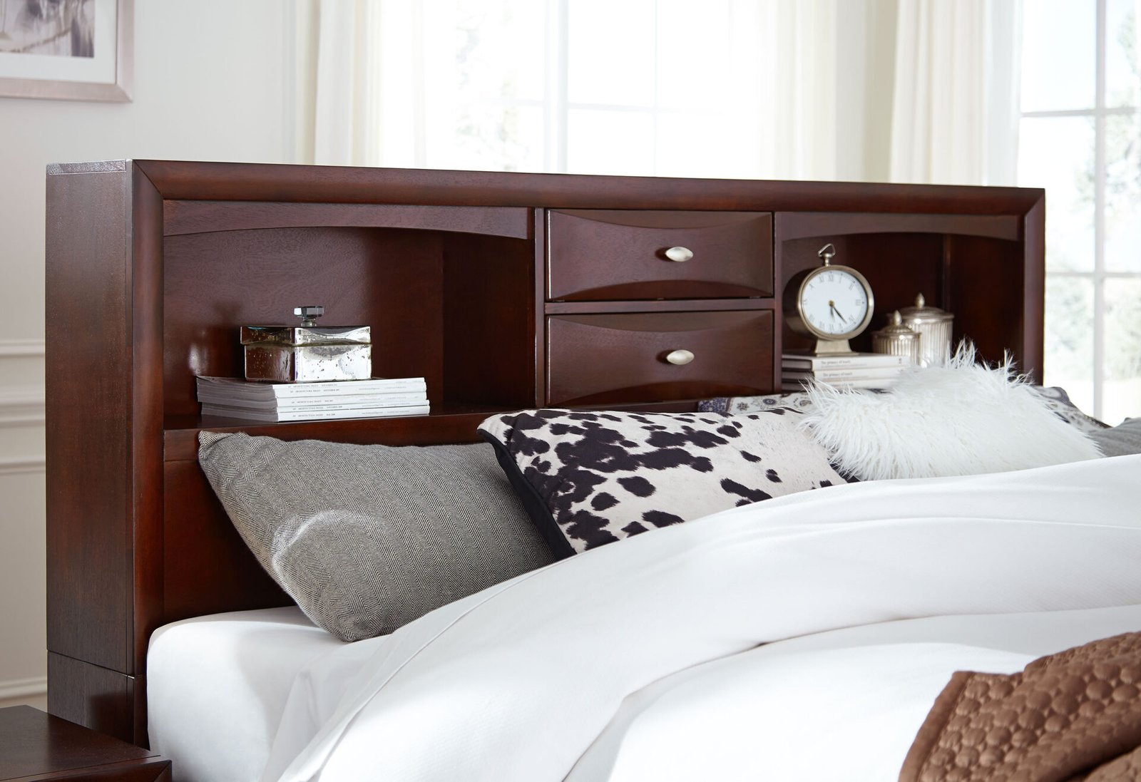 linda merlot king bed group