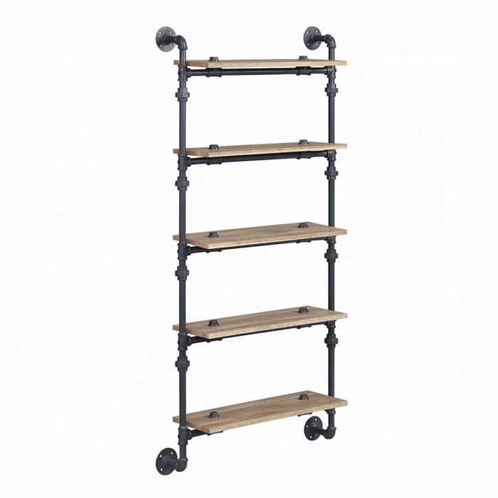 brantley wall rack w/5 shelves