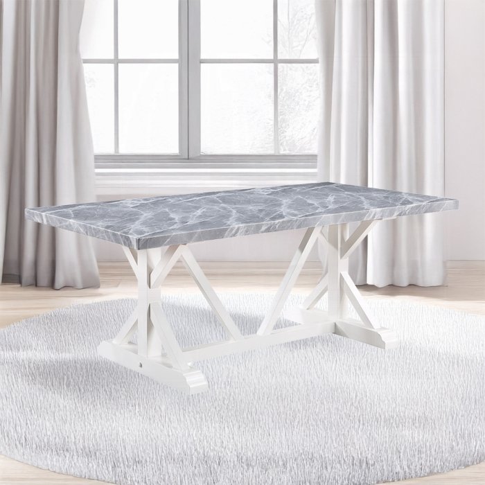 Hollyn Dining Table W/Engineered Stone Top