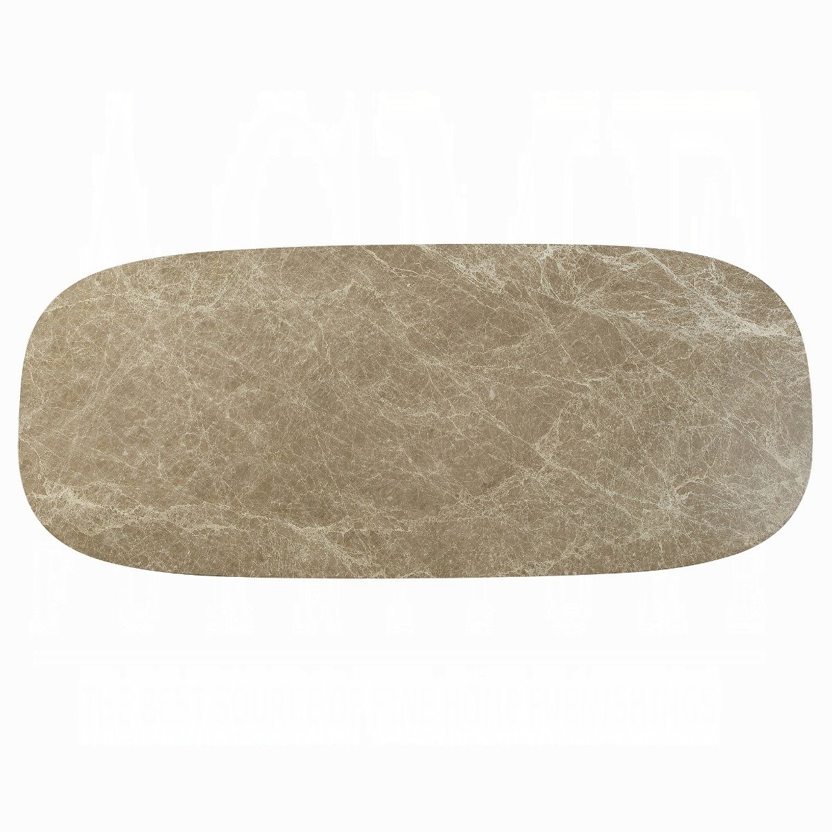 clayten dining table w/natural marble top
