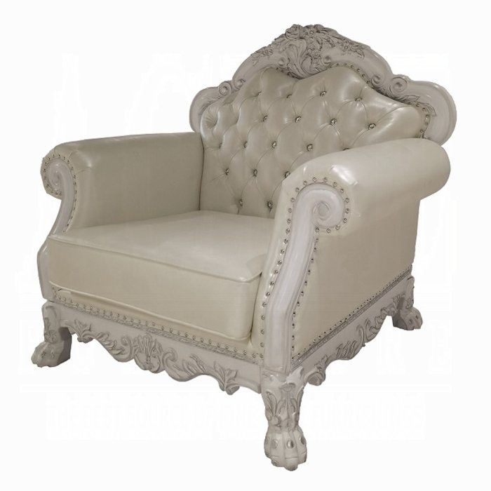 dresden chair w/2 pillows