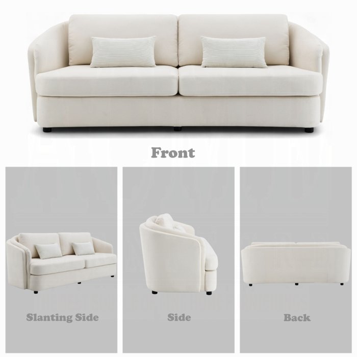 mariko sofa w/2 pillows mariko sofa w/2 pillows
