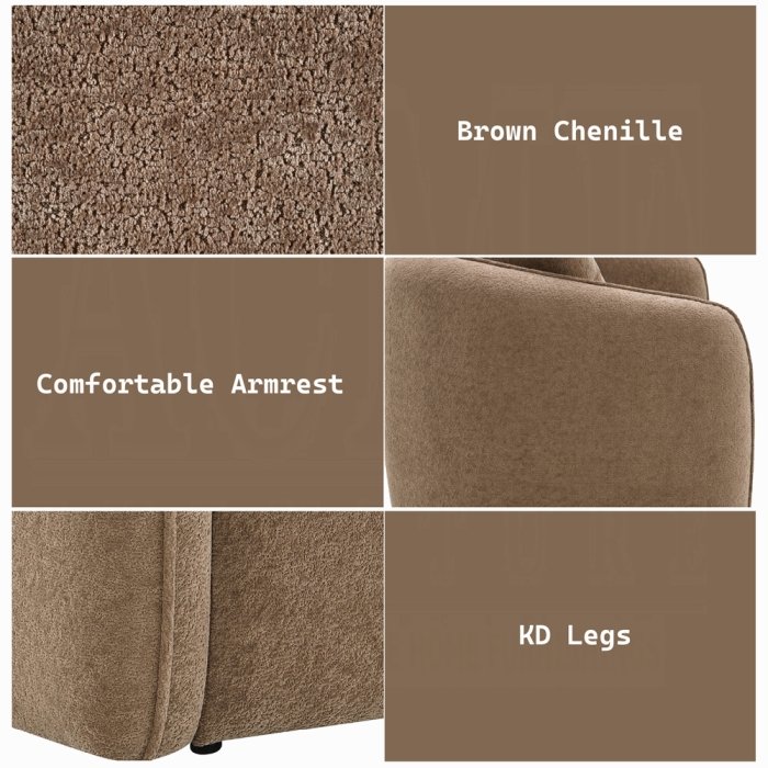 keith loveseat w/2 pillows