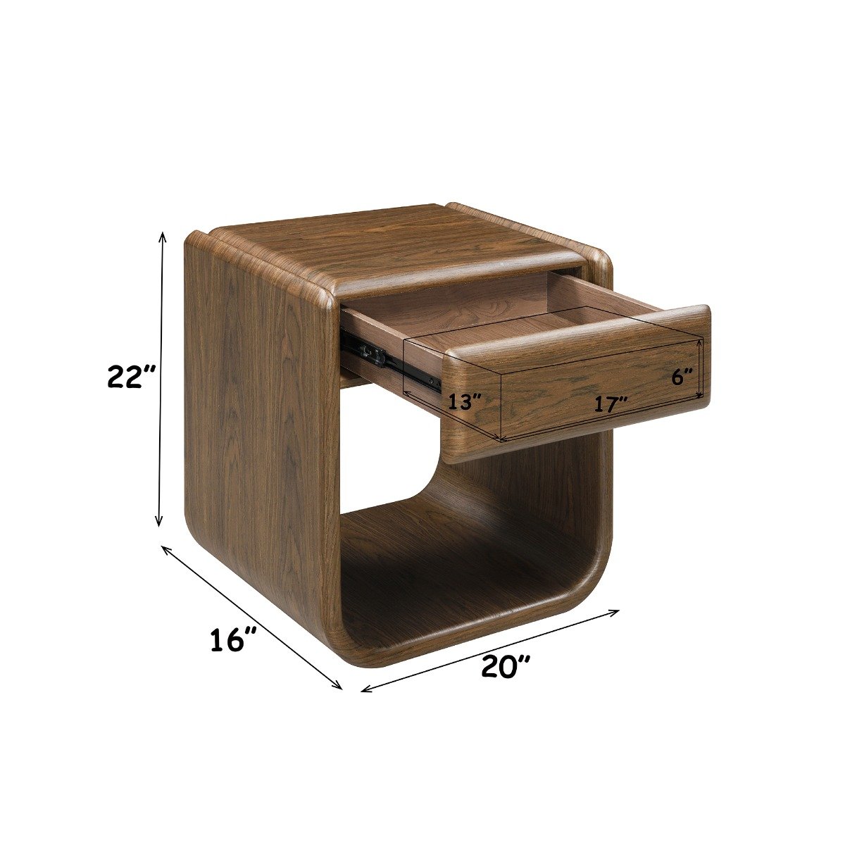 lanza end table w/drawer lanza end table w/drawer